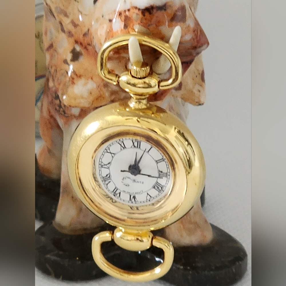 gold plated watch